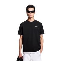 杰克·琼斯（JACK&JONES）夏季男士短袖T恤合集 黑色 225101120E40 M