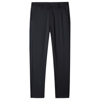 梦特娇(MONTAGUT)男士弹力凉感轻薄透气抗皱长裤男装通勤抗皱休闲裤 藏青 35