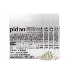 pidan 木薯膨润土混合猫砂2.4kg*4