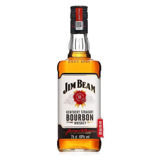 限地区、淘金币可用：JIM BEAM 波本威士忌酒 1000ml 美国洋酒