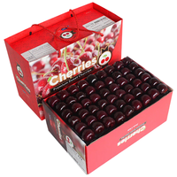 卉双 车厘子 智利 4J 5kg 礼盒装 1000g 26-28mm