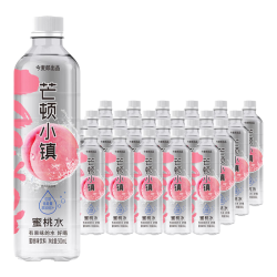 今麦郎 芒顿小镇柠檬水青苹果味饮品饮料500ml24瓶整箱