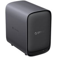 奥睿科 HS500-Pro 五盘位NAS Intel处理器 8GB内存 16TB(8T*2)