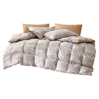水星家纺轻奢A类90%羽绒被子冬季鸭绒被子加厚双人羽绒被芯被褥220x240cm