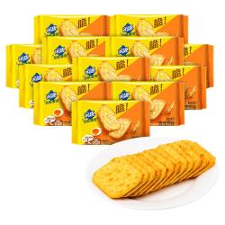 闲趣 自然清咸原味韧性饼干264g