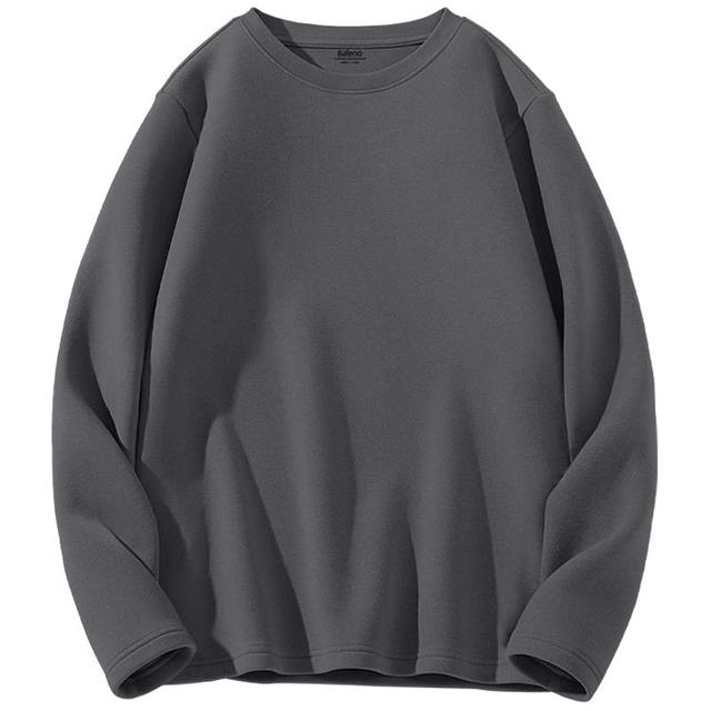 班尼路 多色可选 重磅男式双面绒打底衫