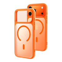 观悦 适用苹果17pro手机壳iphone17promax保护套超薄防摔男女款 磁吸款孔位精准裸机手感