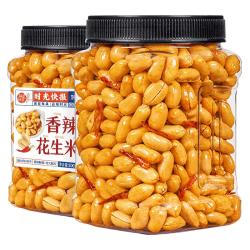 每果时光 香辣花生米 500g