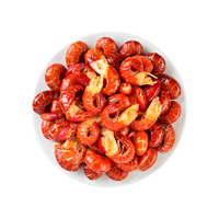 鲜京采麻辣小龙虾尾2.51斤 净虾1.2斤 175-195粒共5盒 加热即食源头直发