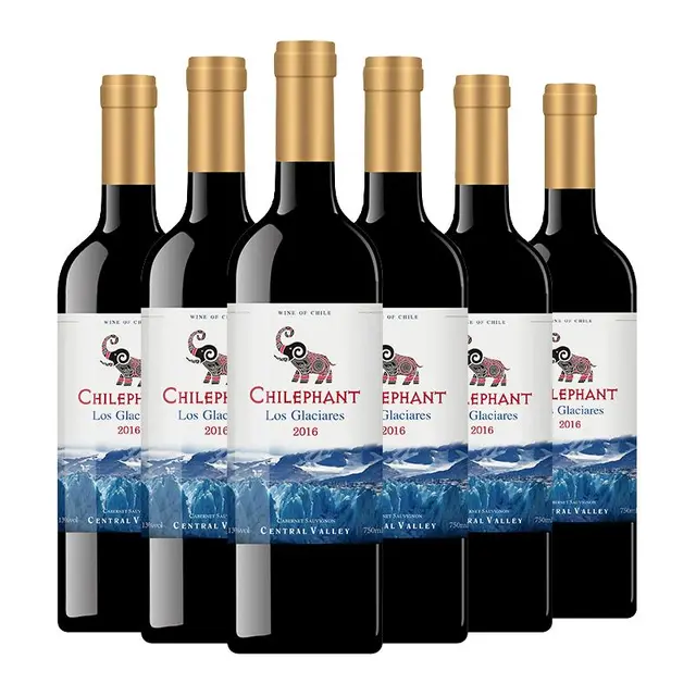 CHILEPHANT 智象 冰川赤霞珠 干红葡萄酒 12.5%vol 750ml*6瓶