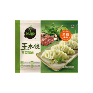 必品阁 王水饺 荠菜猪肉 300g 任选8