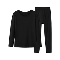 都市丽人保暖内衣男女款双面磨绒柔软抑菌高弹贴身保暖内衣套装