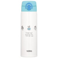 膳魔师(THERMOS)真空不锈钢保温杯 保冷水壶水杯 婴幼儿童调乳专用杯子JNX-500DS LB 500ml