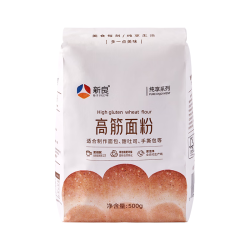 新良 高筋面粉  纯享高筋面粉500g 纸包装 500g
