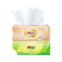 心相印纸巾抽纸金装茶语组合纸巾面巾纸餐巾纸擦手卫生纸 【组合装】 3层 100抽*2包