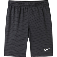 NIKE 耐克小童装男童运动短裤夏季儿童网面透气针织休闲裤子 正黑色 120(6)