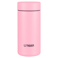 虎牌（TIGER）迷你口袋杯轻量便携双层真空保温保冷杯MMP-B20C-PP蜜桃粉200ml 蜜桃粉-200ml