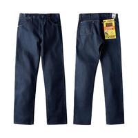 Wrangler 威格 原色未脱浆牛仔裤重磅宽松直筒长裤潮13MWZ