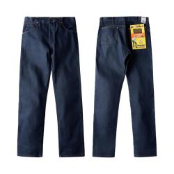 Wrangler 原色未脱浆牛仔裤重磅宽松直筒长裤潮13MWZ