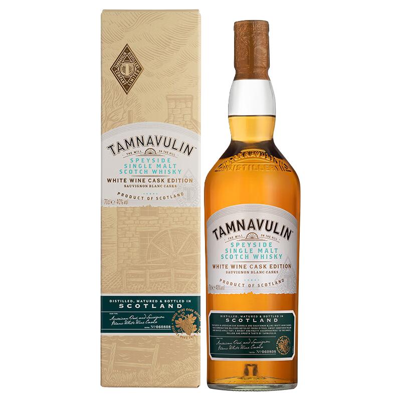  Tamnavulin/塔木岭 长相思白葡萄酒桶 苏格兰单一麦芽威士忌  无年份