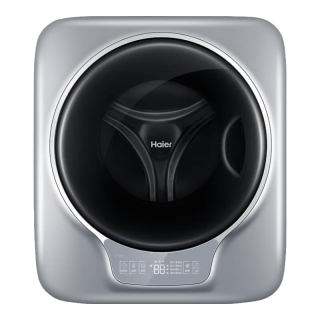 移动端、京东百亿补贴：海尔 EGM30717PLUS1U1 变频滚筒迷你洗衣机 3kg
