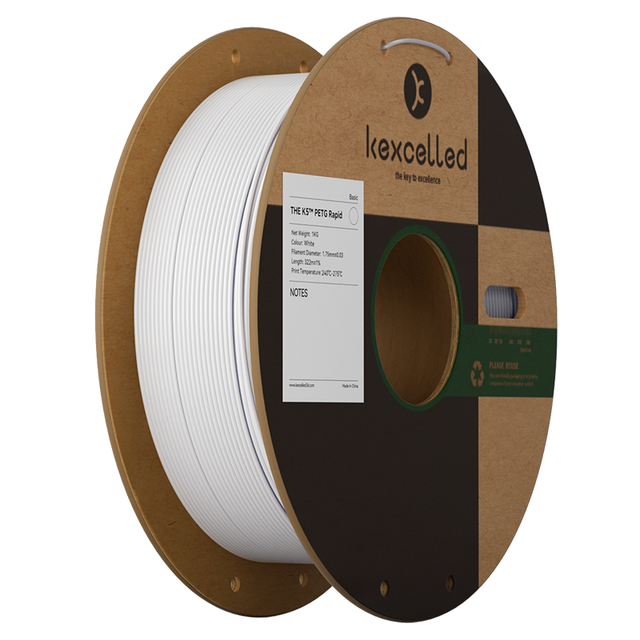kexcelled THE K5™ PETG Rapid高速3d打印材料耗材 易打印