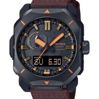 CASIO 卡西欧 PRO TREK FIELD SURVIVOR系列 44.8毫米太阳能电波腕表 PRW-6900YL-5