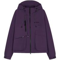 TEENIE WEENIE 小熊女冬加绒两件套工装夹克外套 紫色 M