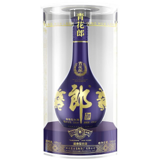 郎酒 青花郎 酱香型白酒53度 500mL 1瓶