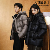 网易严选 焱系列 95%鹅绒服男女同款连帽羽绒服