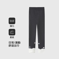 巴布豆童装儿童加绒加厚卫裤2025冬季男女童保暖运动裤束脚裤