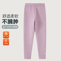 巴布豆童装儿童加绒加厚卫裤2025冬季男女童保暖运动裤束脚裤