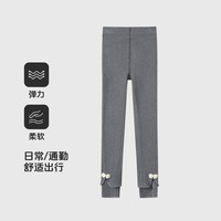 巴布豆童装儿童加绒加厚卫裤2025冬季男女童保暖运动裤束脚裤