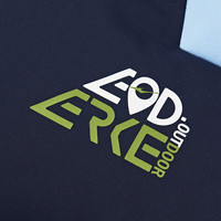 鸿星尔克童装儿童羽绒服男女同款25年新年款简约保暖中长款羽绒外套 蓝黑色-绒子含量75% 160 充绒量175g