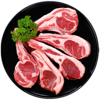 宁鑫宁夏盐池滩羊 法切四肋羊排1kg家庭量贩装 生鲜 地标 清真食品 法切羊排1kg家庭量贩装