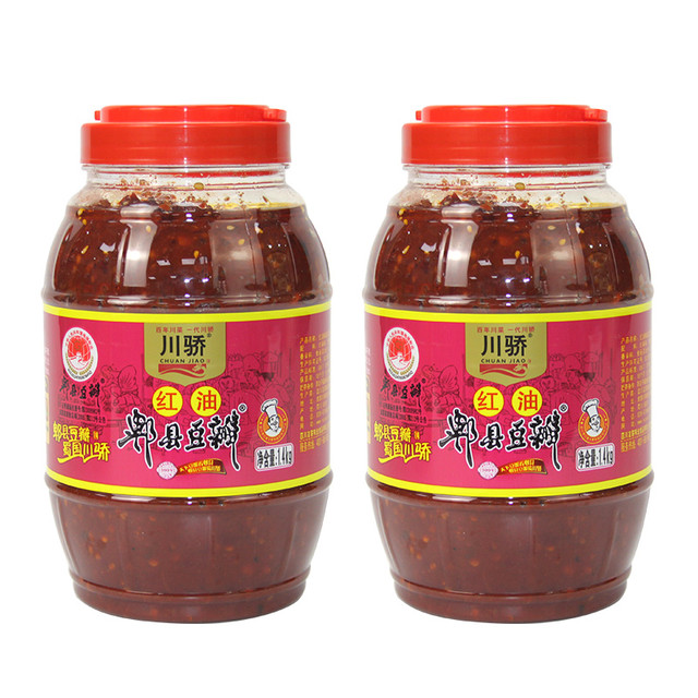 川骄 郫县红油豆瓣酱 500g