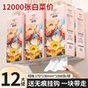sipiao 丝飘 12提1000张挂壁式抽纸 家用加厚实惠装