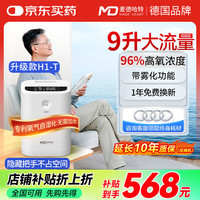麦德哈特 MD MADE HEART 家用制氧机老人吸氧机高原吸氧呼吸一体机家庭便携氧气机