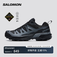 salomon 萨洛蒙 男款 城市轻户外防水透气舒适支撑登山徒步鞋 X ULTRA 360 GTX 黑色 474532