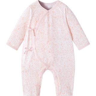 英氏（YEEHOO）【商场同款】童装连体衣可爱女宝提花婴幼儿衣服春夏