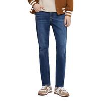 京东京造 WARM-TECH热感系列 男士牛仔长裤 6941592752042 牛仔蓝 35