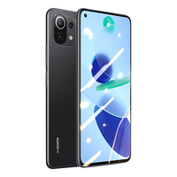 ESCASE 小米11青春版钢化膜手机贴膜5G手机非全屏覆盖高清防摔玻璃手机保护贴膜 透明