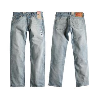Levi's Levis李维斯501做旧水洗男士宽松直筒牛仔裤百搭休闲长裤