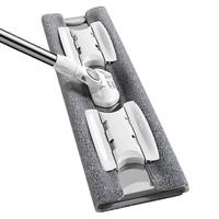 佳帮手 Joybos懒人夹布平板拖把家用一拖净免手洗干湿两用拖布墩布拖地 40cm金钢底板（共4块布）送刮刀