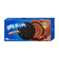奥利奥 夹心饼干浓醇巧克力味休闲食品零食4包194g