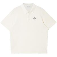 杰克·琼斯（JACK&JONES）25年男装短袖POLO衫男士泡泡纱柔顺夏季刺绣商务休闲翻领针织T恤 A01古瓷色 常规 M