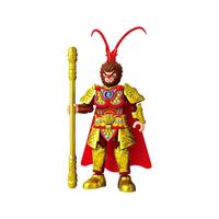 古迪西游积木人仔齐天大圣孙悟空黑悟空可动英雄神话玩具男生