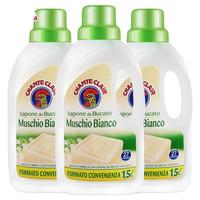 CHANTE CLAIR 大公鸡头管家 洗衣皂液 1.5L*2瓶 白苔香