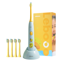 Lebooo 儿童电动牙刷 抑菌柔软刷毛 科学刷牙引导宝宝礼物 3-15岁适用 YOYO 萌趣蓝
