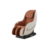 芝华仕(CHEERS)头等舱按摩椅家用全身电动多功能太空舱小型迷你按摩椅 M2050 焦糖色- 芝华仕迷你按摩椅M2050焦糖色